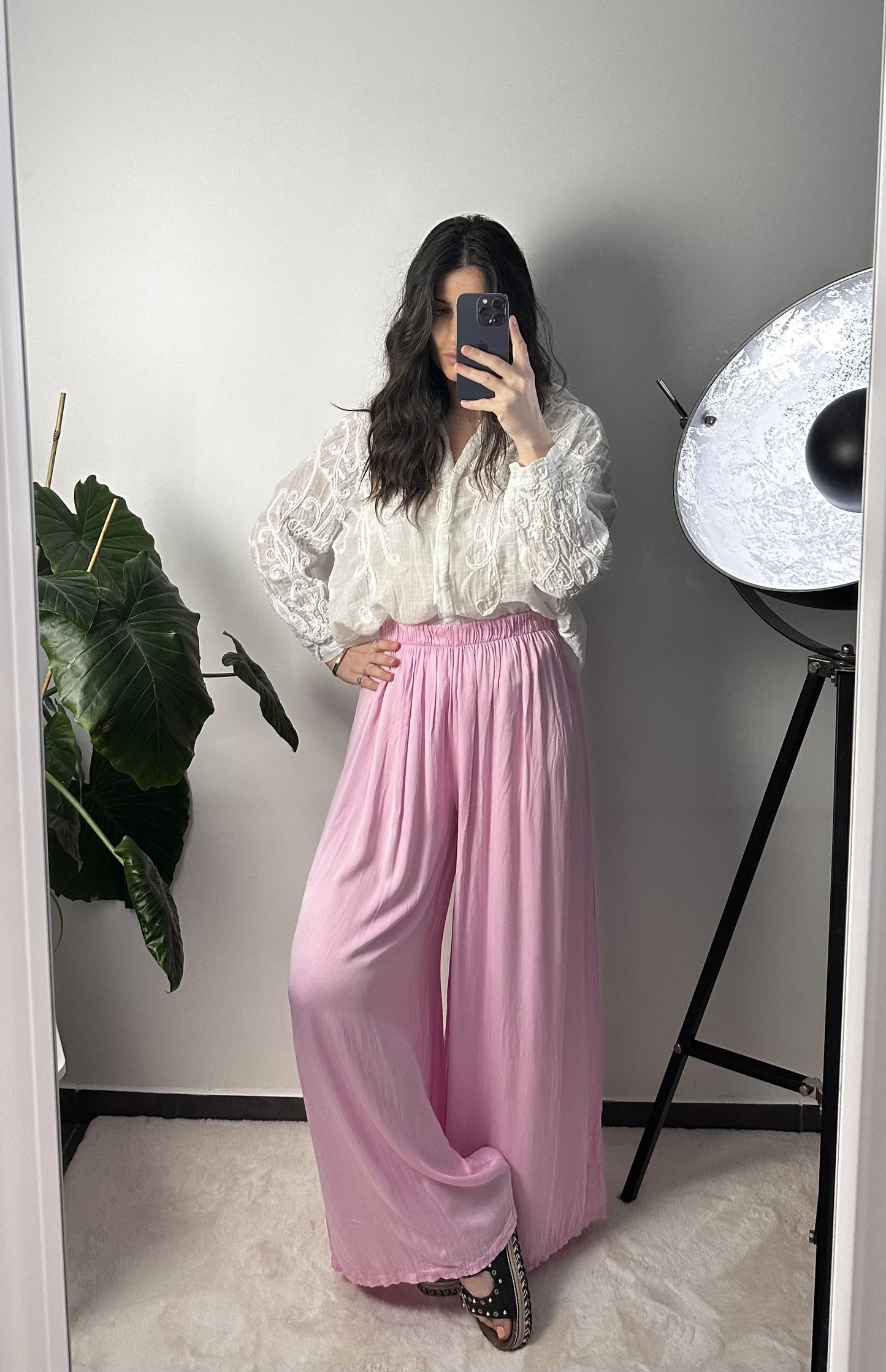 PANTALON JADE - ROSE