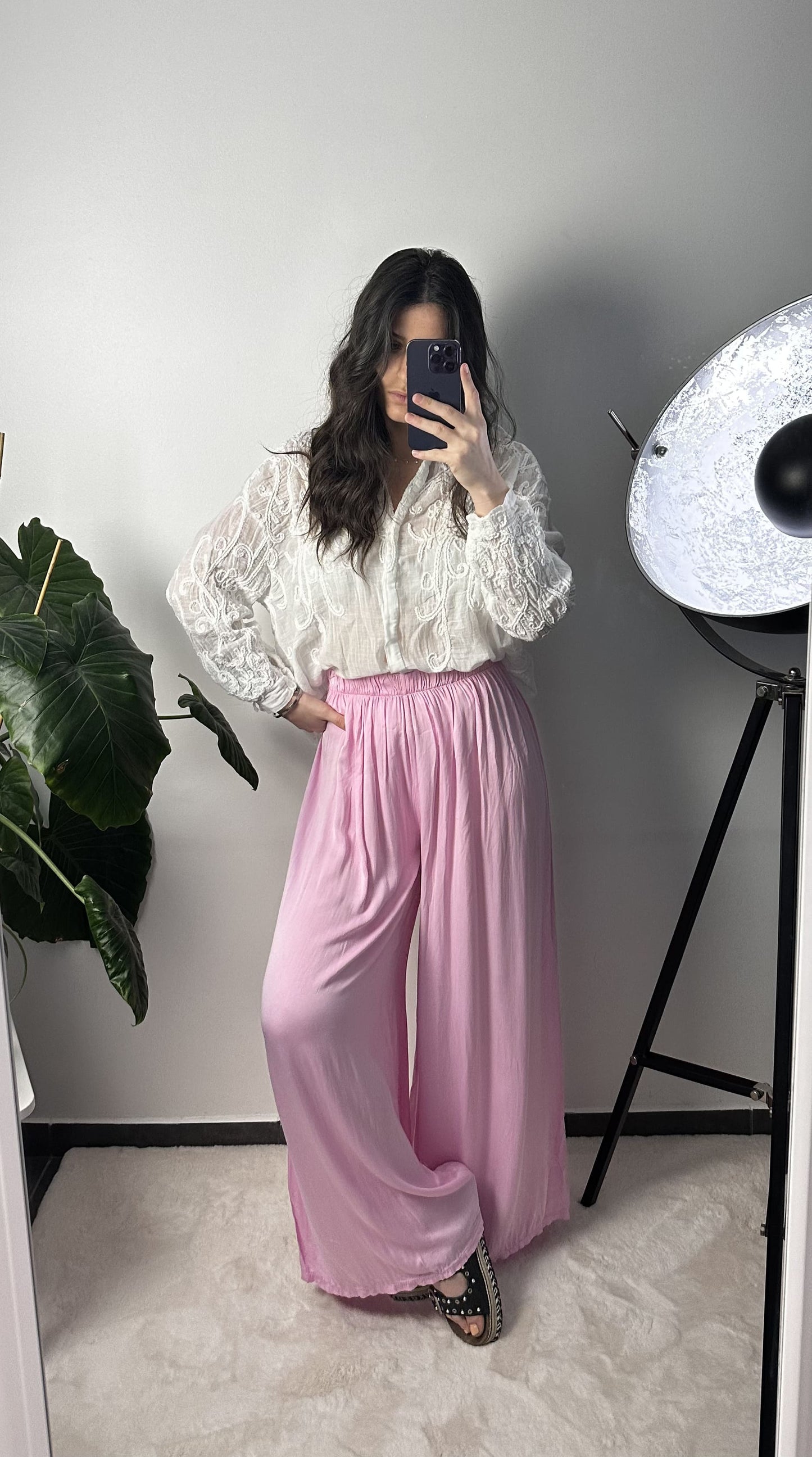 PANTALON JADE - ROSE