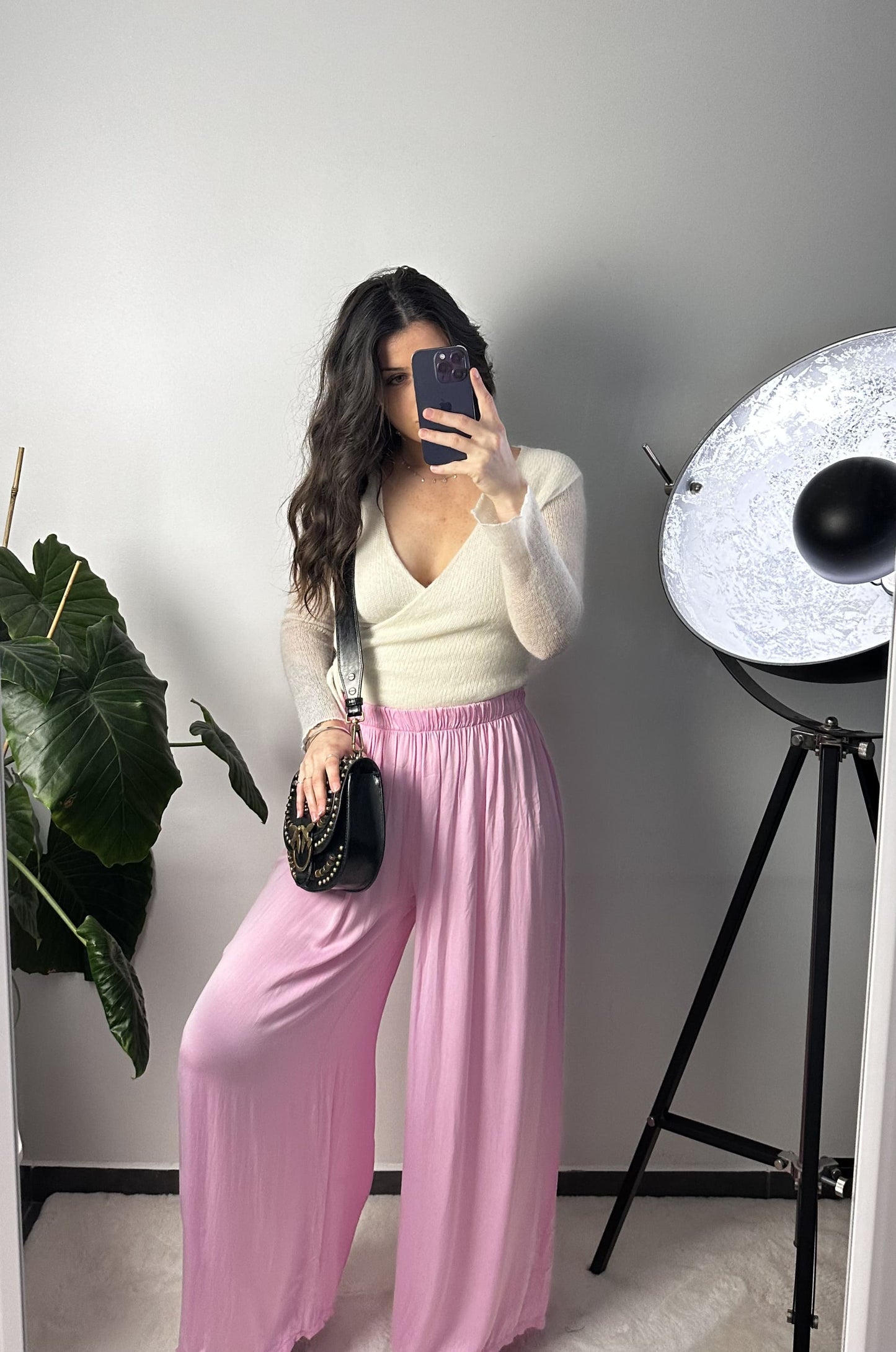 PANTALON JADE - ROSE