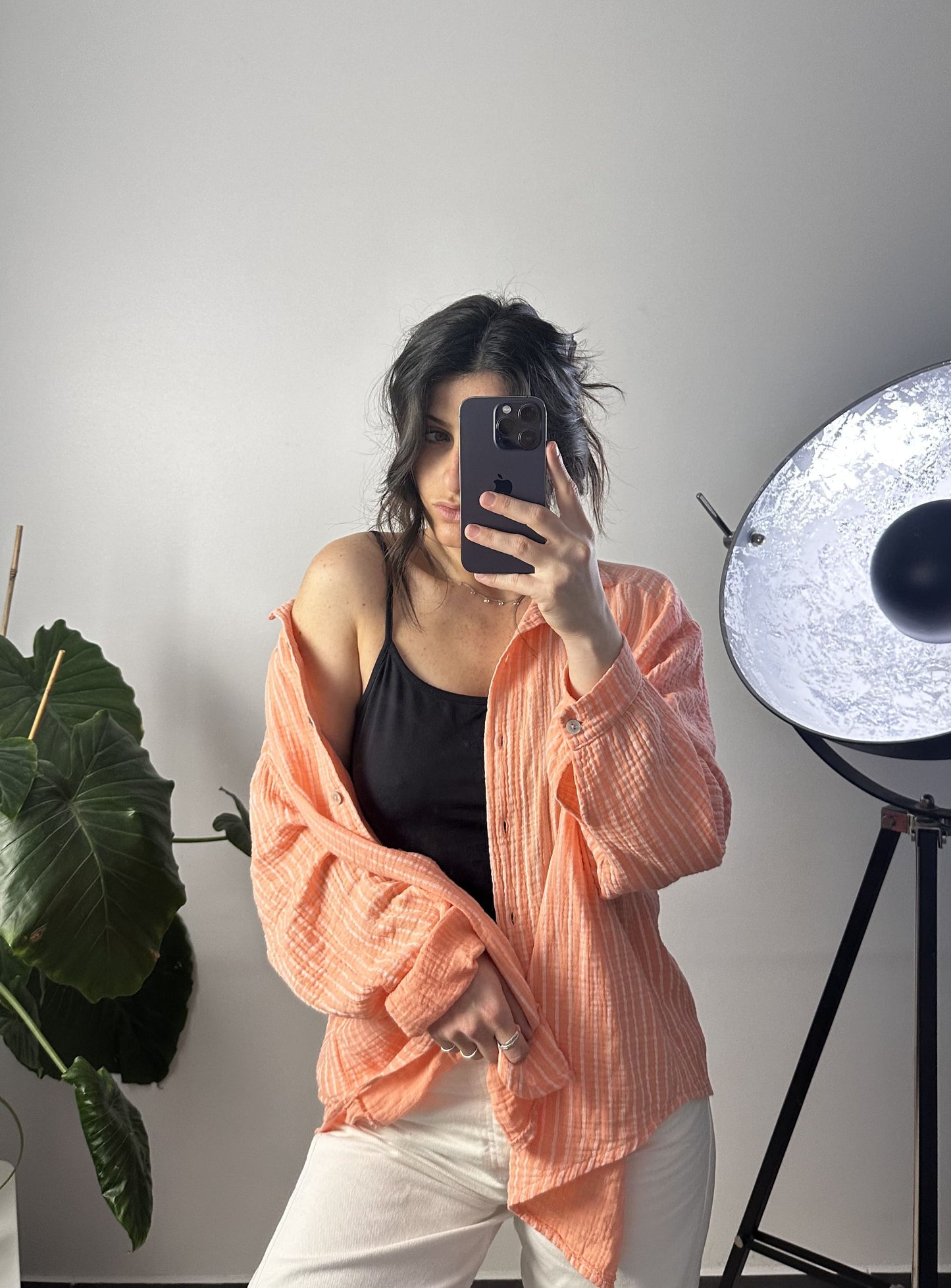 CHEMISE ALICE - CORAIL