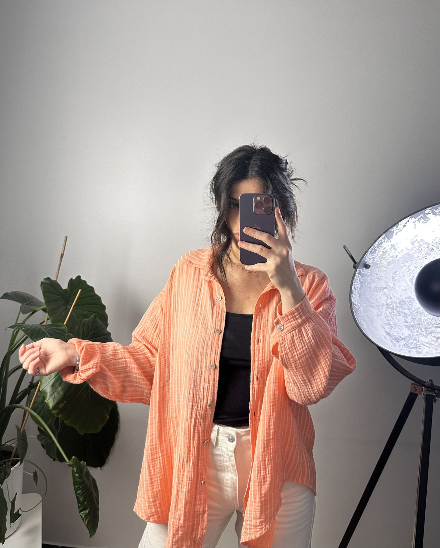 CHEMISE ALICE - CORAIL
