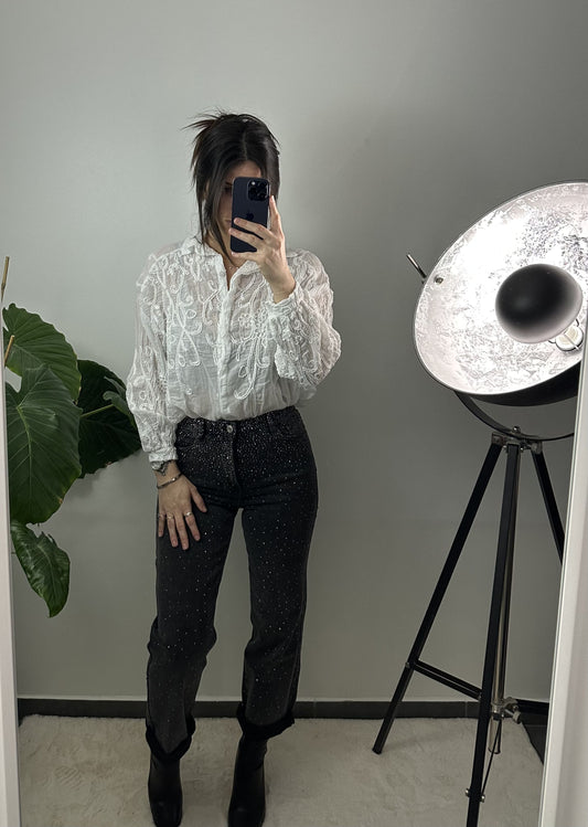 CHEMISE MADDIE - BLANC