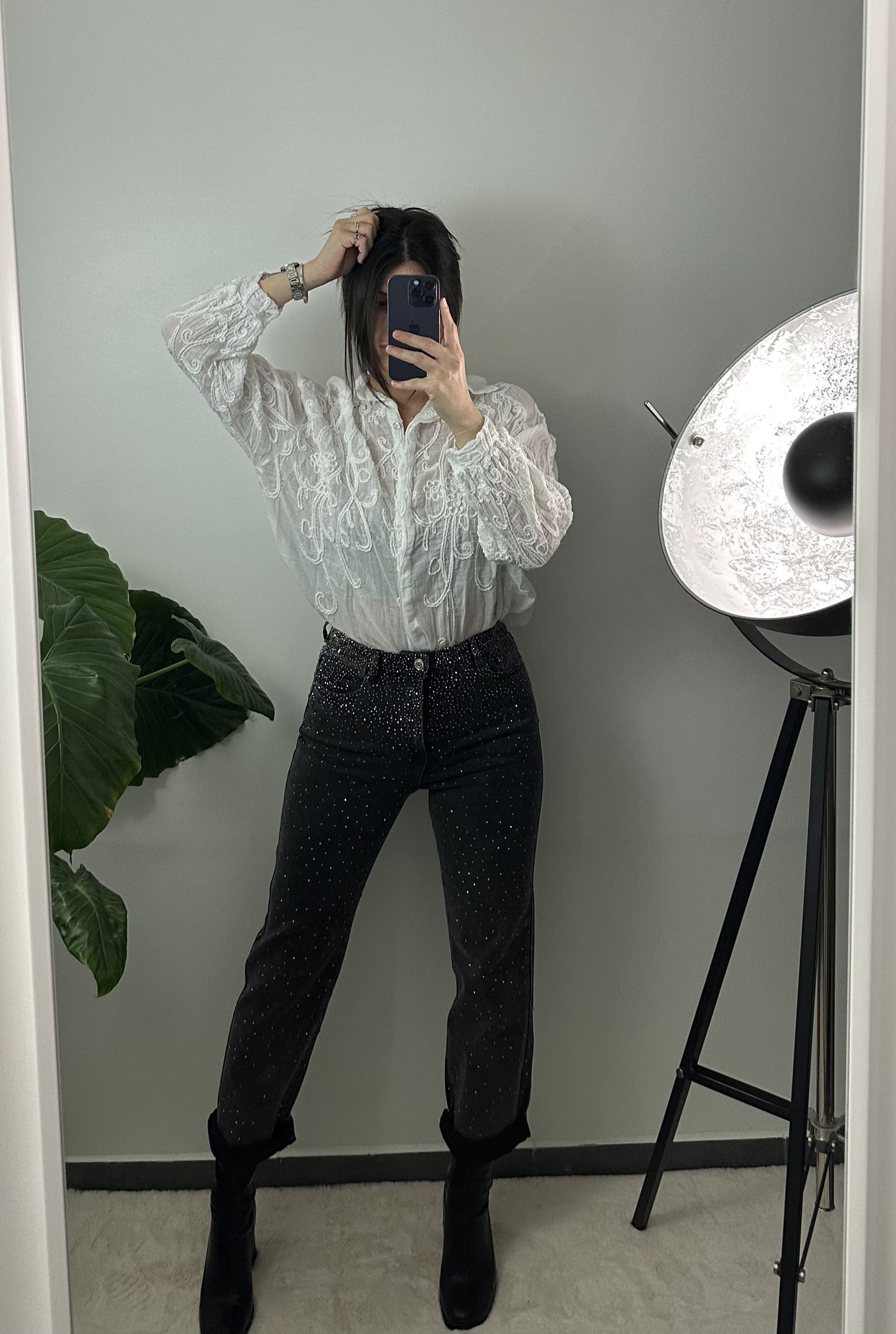 CHEMISE MADDIE - BLANC
