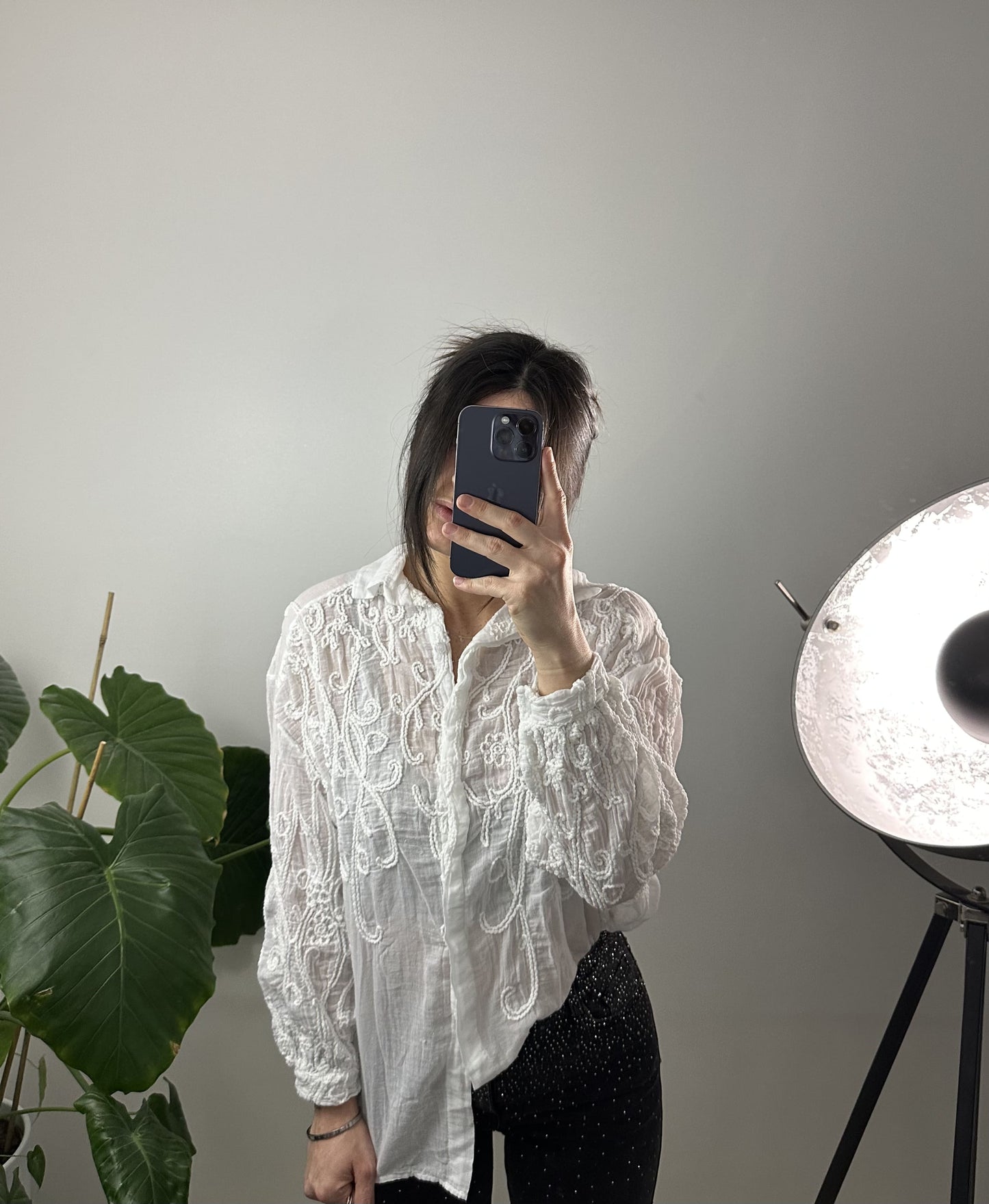CHEMISE MADDIE - BLANC