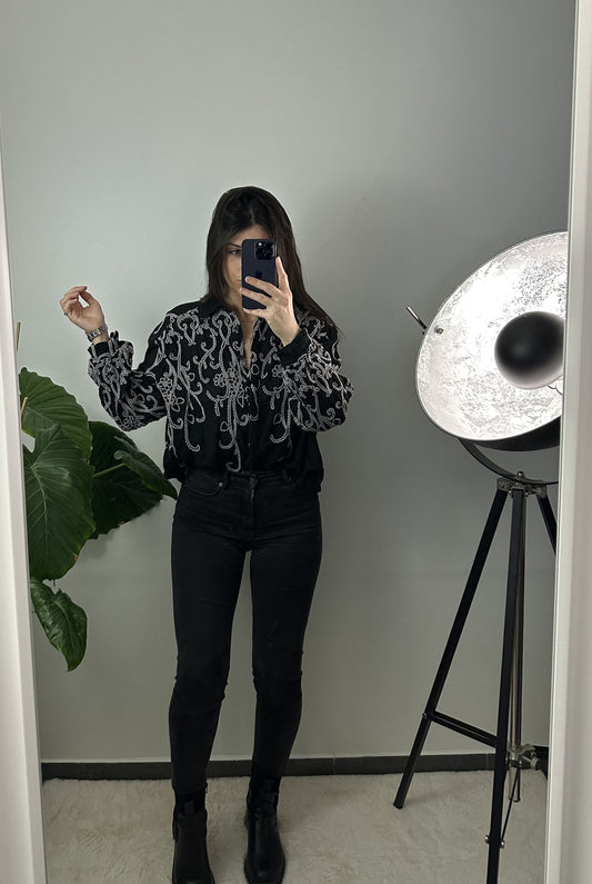 CHEMISE MADDIE - NOIR