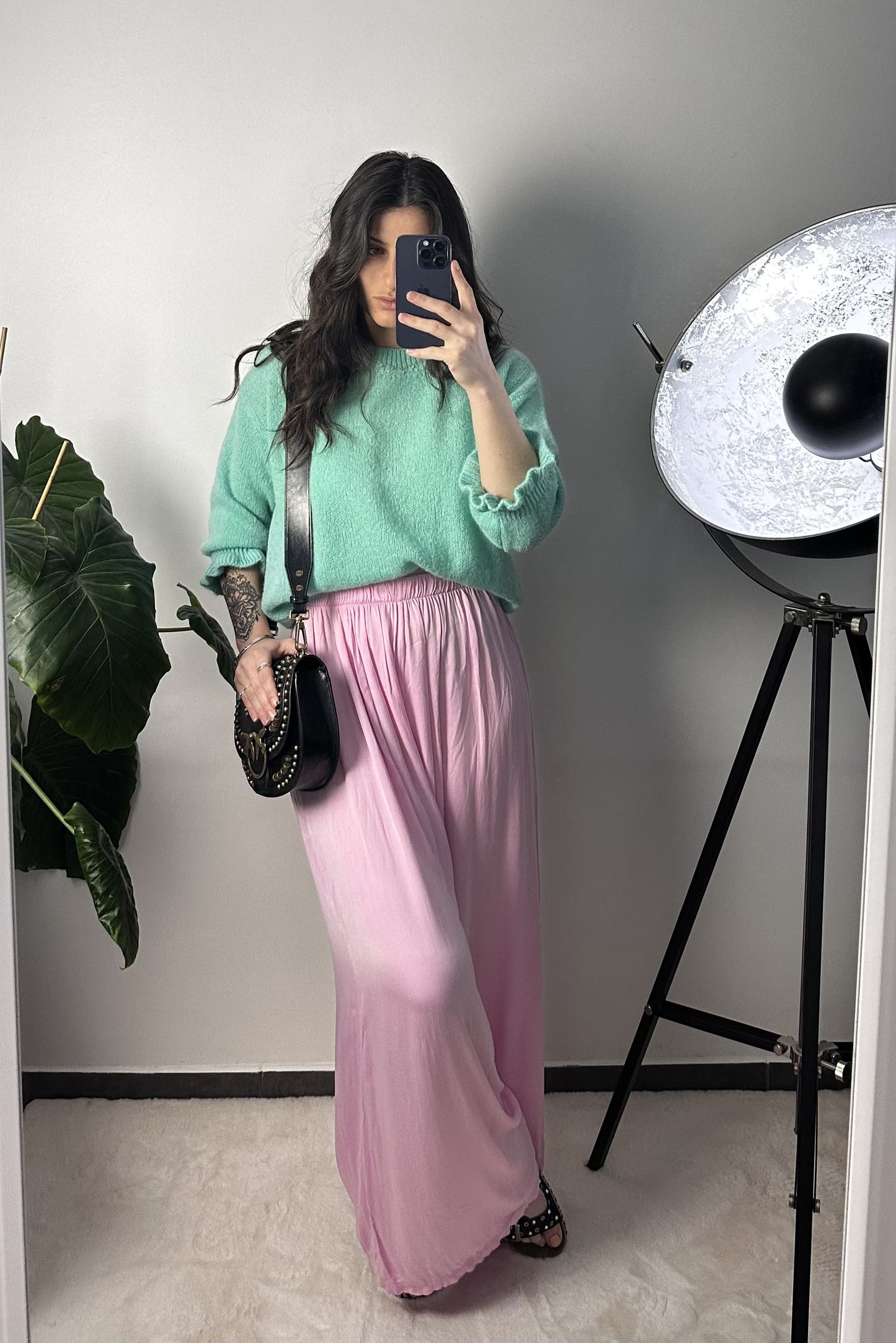 PANTALON JADE - ROSE