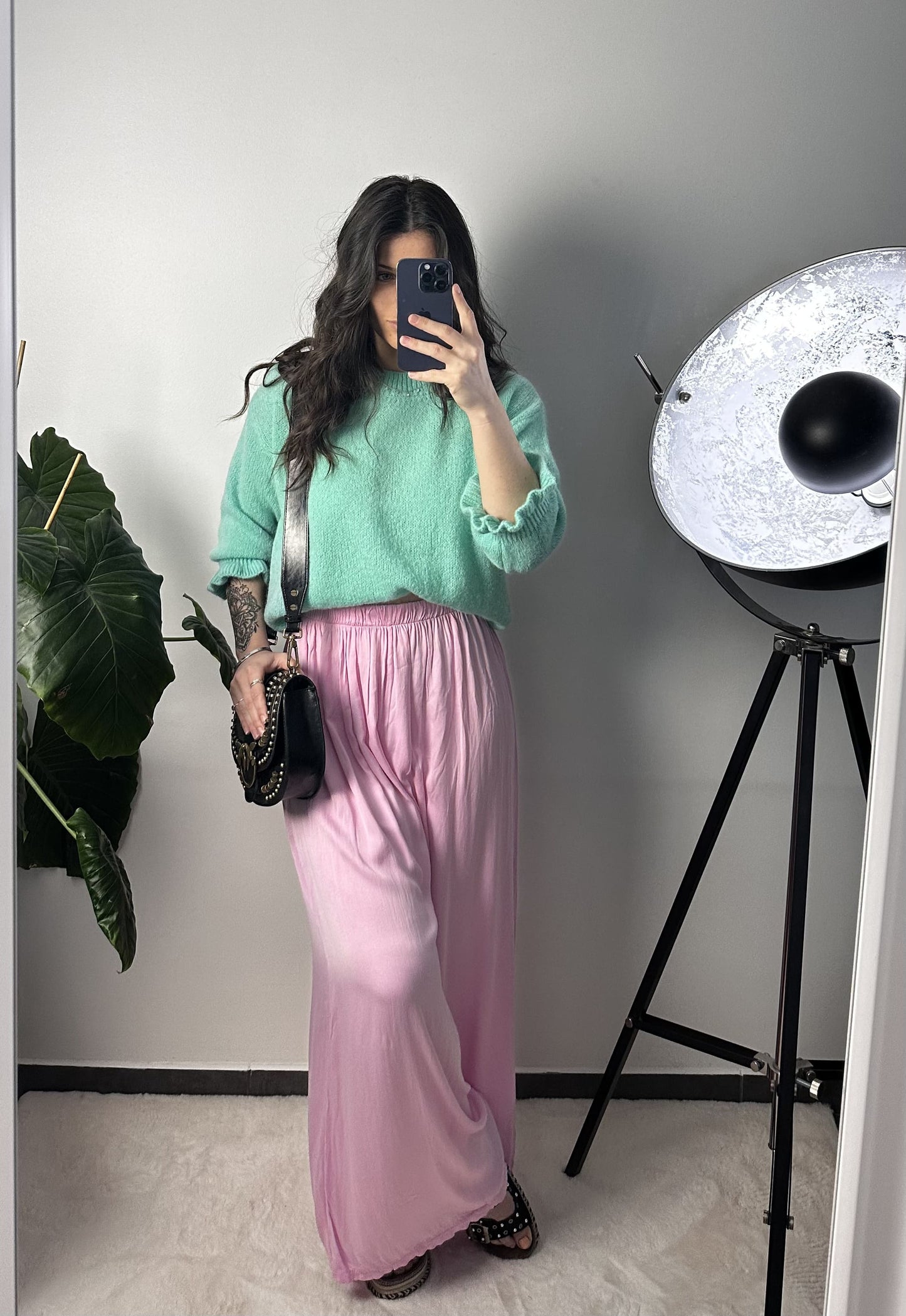 PANTALON JADE - ROSE