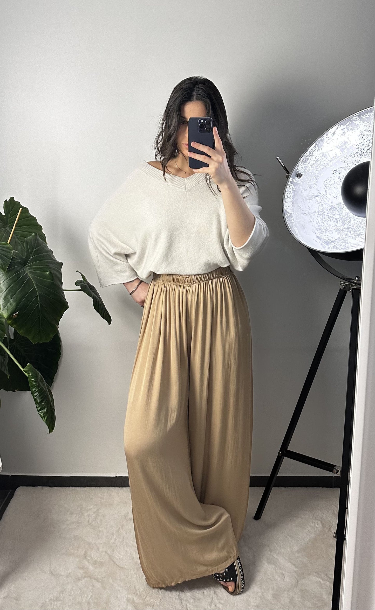 PANTALON JADE - CAMEL
