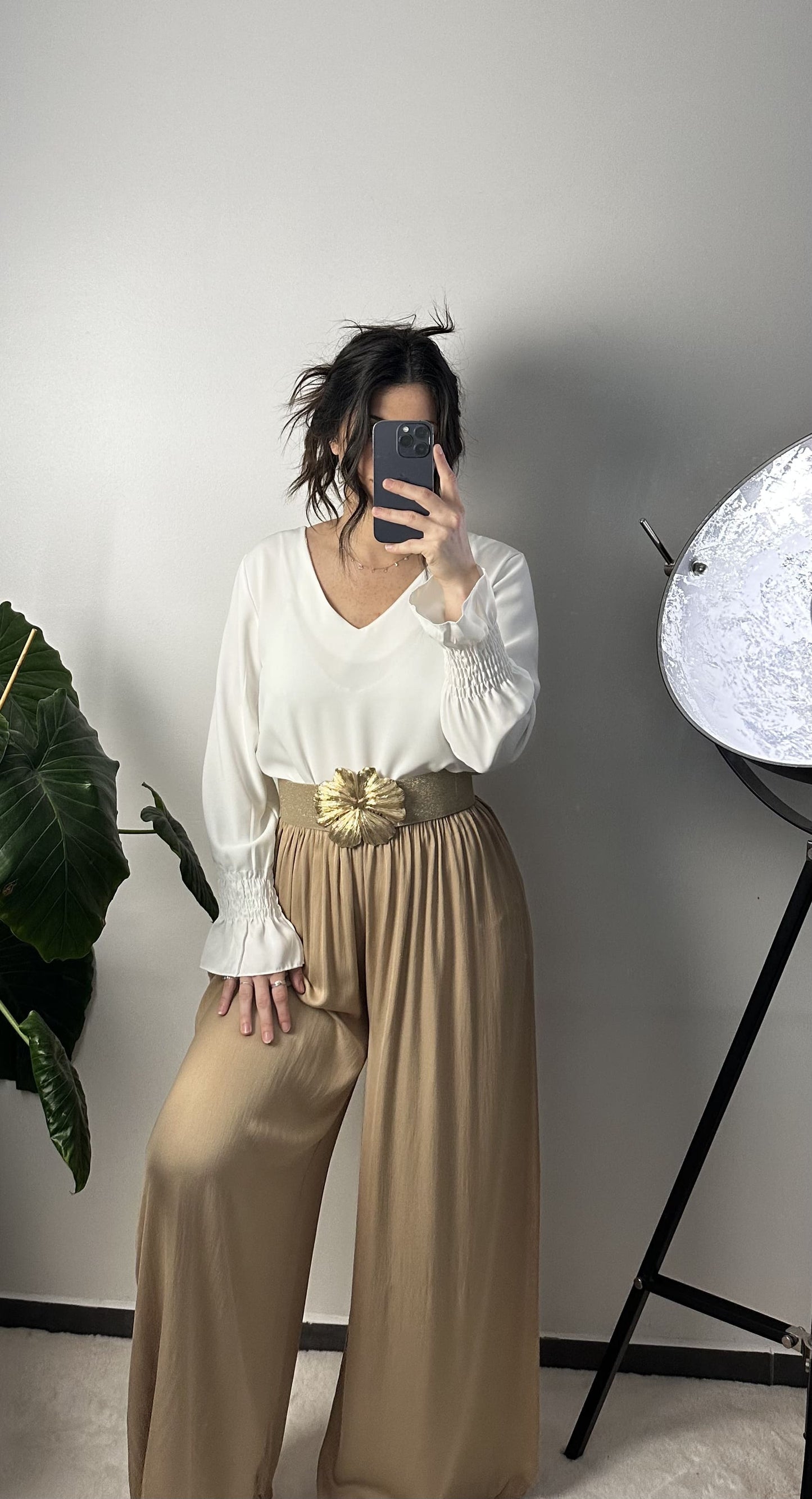 PANTALON JADE - CAMEL