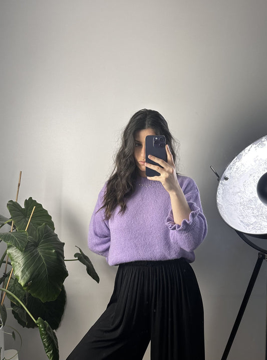 PULL MOHAIR KELLINE - VIOLET