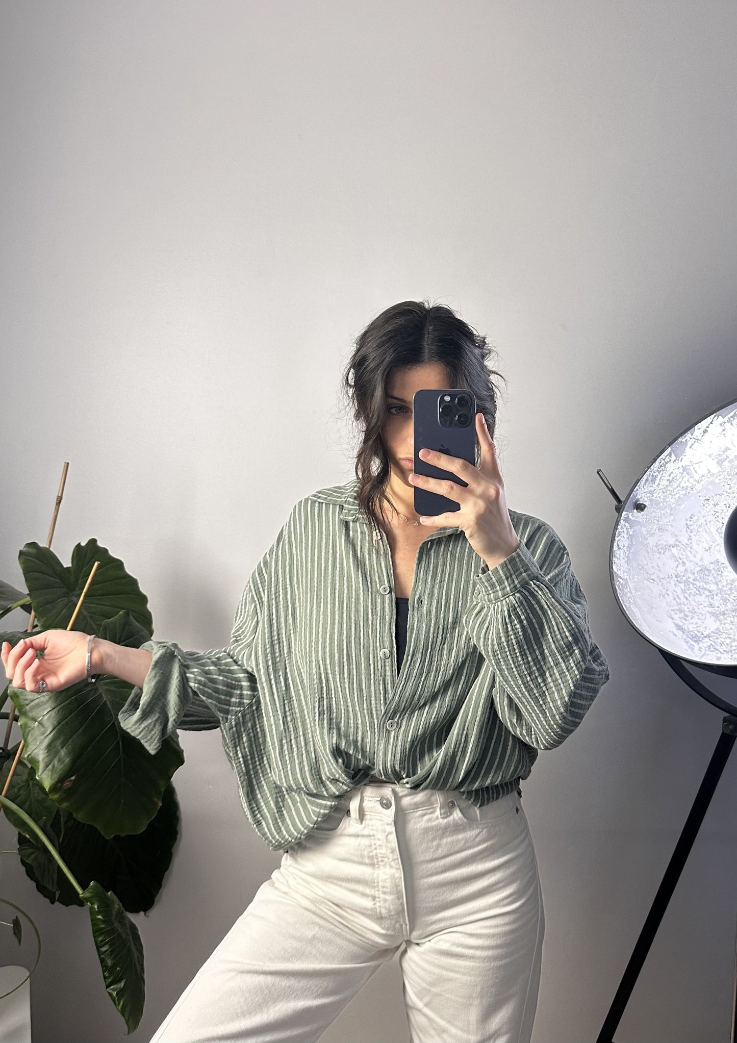 CHEMISE ALICE - KAKI