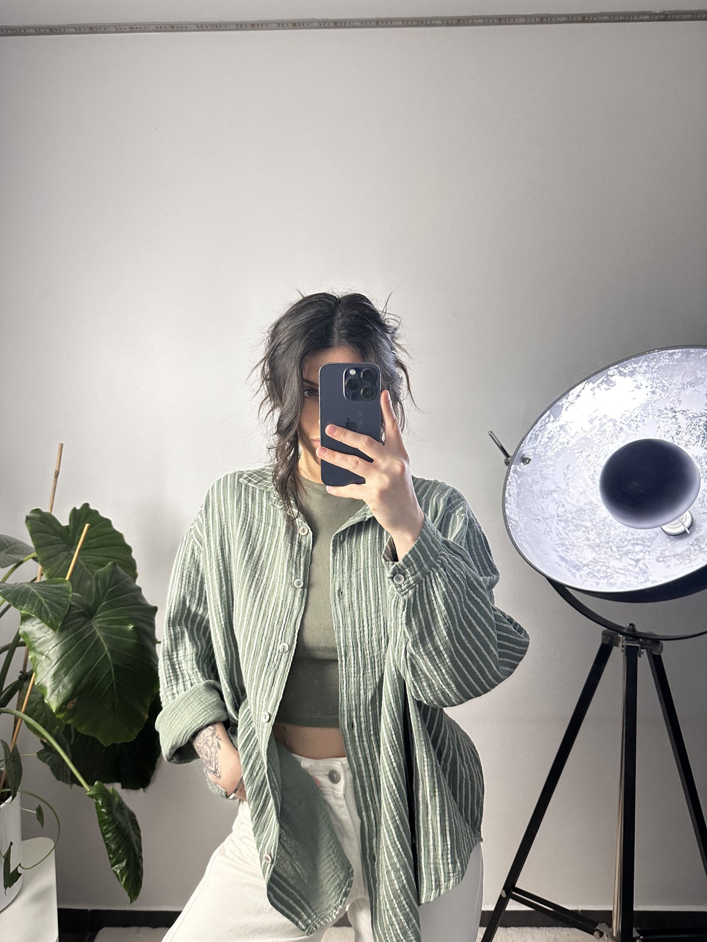 CHEMISE ALICE - KAKI